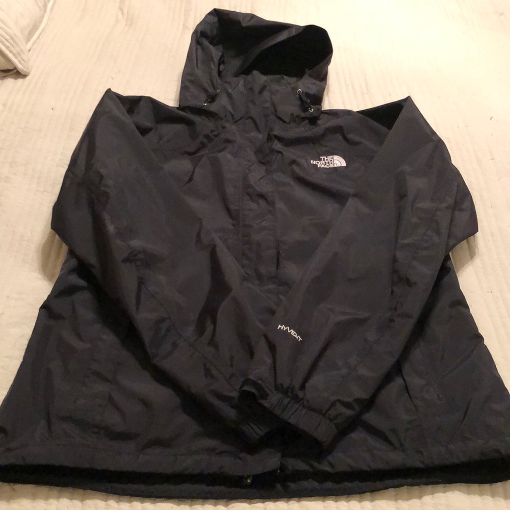 The North Face rain jacket, in good/fair condition